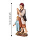 Coppia di fanciulli presepe Moranduzzo 12 cm stile napoletano s2