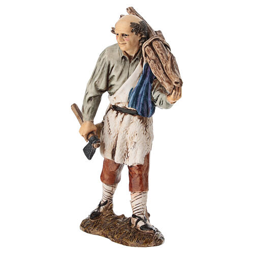 Set, 4-teilig, neapolitanische Figuren für 12 cm Krippe von Moranduzzo 5