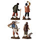 Set, 4-teilig, neapolitanische Figuren für 12 cm Krippe von Moranduzzo s6