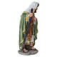 Natività in resina finitura oro per presepe 16 cm set 3 pezzi s7
