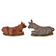 Scena Narodzenia Pańskiego - figurki do szopki Fontanini 4 cm, zestaw 5 postaci s5