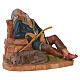 Vecchio che riposa 12 cm presepe Fontanini s3