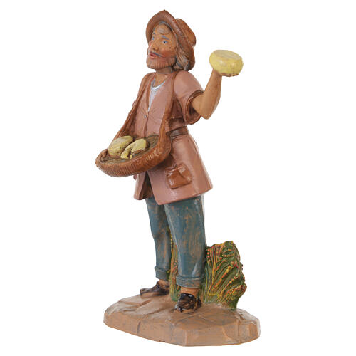 Venditore di formaggio Fontanini presepe 12 cm 2