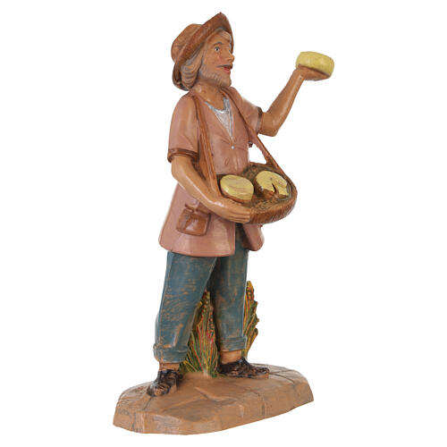 Sprzedawca sera - figurka Fontanini do szopki 12 cm 3