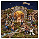 Set 10 statuine per presepe pastori misti 20 cm s2