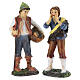 Set 10 statuine per presepe pastori misti 20 cm s7