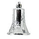 Box 9 palline colore argento 90 mm ecosostenibili albero Natale s4
