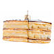 Christmas tree decoration: mille-feuille cake, blown glass, 3 in s4