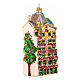 Casa Gaudì Barcellona addobbo vetro soffiato albero altezza 11,5 cm s4