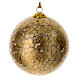Christmas baubles in luxury box 6 pcs colored paper mache 80 mm s7