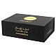 Luxury box boules sapin Noël 6 pcs colorées papier mâché 80 mm s10