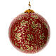 Luxury box autumnal natale 6 pz palline cartapesta 80 mm s3
