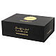Luxury box 6 pz palline albero Natale in cartapesta Snowy Christmas 80 mm s10