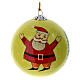 Luxury box Christmas 6 pezzi palline albero in cartapesta 80 mm s6