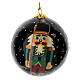 Luxury box Christmas 6 pezzi palline albero in cartapesta 80 mm s7