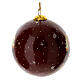 Luxury box Christmas 6 pezzi palline albero in cartapesta 80 mm s11