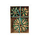 Décorations sapin diam. max 11 cm étoiles assorties paille 9 pcs s5