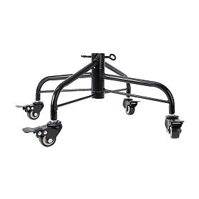 Base de árvore em metal com rodas 60 cm
