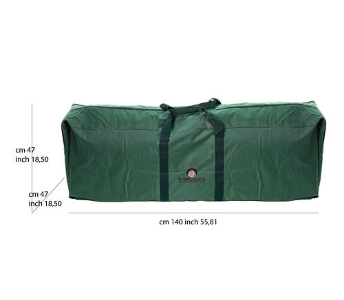 Bolso árbol de Navidad 140x45x45 cm 200-240 cm 3