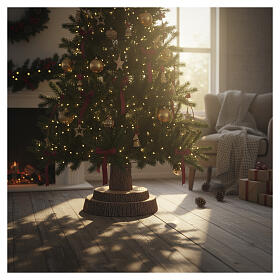 Base tronco Árbol de Navidad 210-240 cm 45x60 cm