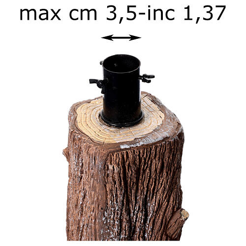 Base tronc sapin de Noël 210-240 cm 45x60 cm 4