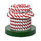 Christmas tree base with candy canes for 200-240 cm trees, 60x55 cm s1