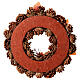 Fall wreath with leaves and berries, 14 in diameter s4