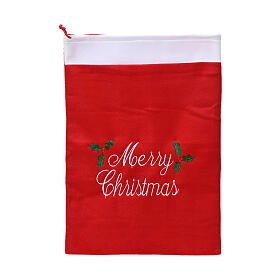 Sac cadeaux Merry Christmas 70x50x1 cm