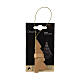 Decorazioni albero di Natale color sabbia 8 cm 100% FSC s2