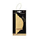 Decorazione albero di Natale sfera h 15 cm carta 100% FSC color sabbia s2