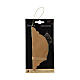 Bombka choinkowa z papieru FSC 100% w kolorze brązowym – 11,5x15 cm s2
