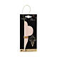 Decoración h 15 cm color rosa árbol de Navidad papel 100% FSC  s2