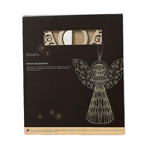 White Angel Decoration 20 cm, 100% FSC Paper 2