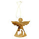 Olive wood angel Virgin Mary with Child Christmas tree ornament 6 cm s3