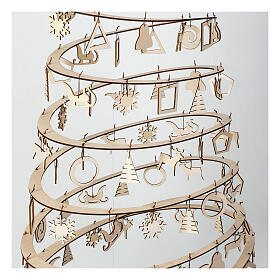 Set SPIRA Small Weltraum, Holz-Anhänger, Weltraum-Thema, 8-teilig