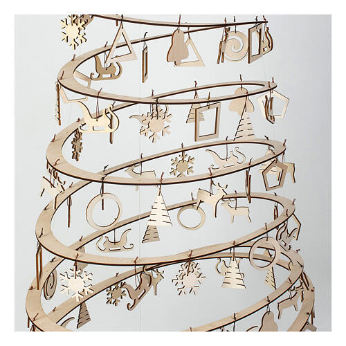 Set SPIRA Small Weltraum, Holz-Anhänger, Weltraum-Thema, 8-teilig 2