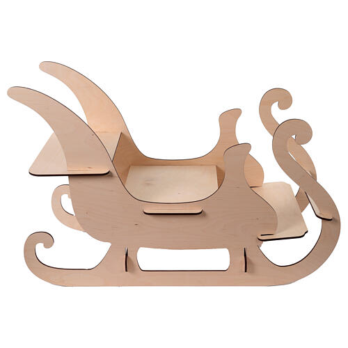 Wooden sled by SPIRA, 24x35 in 2