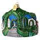 St. Peter's in Vatican City, blown glass Christmas tree ornament s5