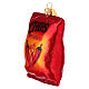 Spicy potato chips, blown glass Christmas tree decoration s2
