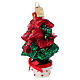 Anthurium vetro soffiato addobbo albero Natale s3