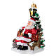 Babbo Natale animali bosco vetro soffiato albero Natale s2