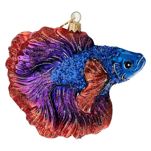 Guppy, Weihnachtsbaumschmuck aus mundgeblasenem Glas 4