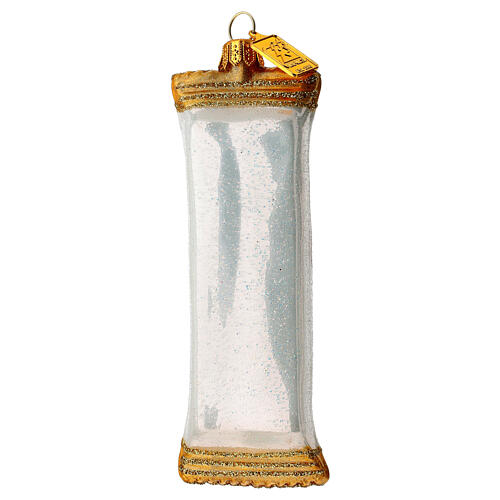 Proteinriegel, Weihnachtsbaumschmuck aus mundgeblasenem Glas 4