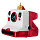 Instant camera, blown glass, Christmas tree ornament s3