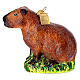 Capibara decoro vetro soffiato albero Natale s4