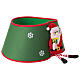Copribase per albero in tessuto Babbo Natale 30x40 cm s4