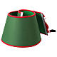 Copribase per albero in tessuto Babbo Natale 30x40 cm s5