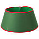 Copribase per albero in tessuto Babbo Natale 30x40 cm s6