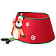 Copribase albero in tessuto con renna 30x40 cm s3