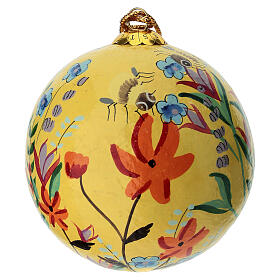 Esfera Jardín de abejas de papel maché 80mm